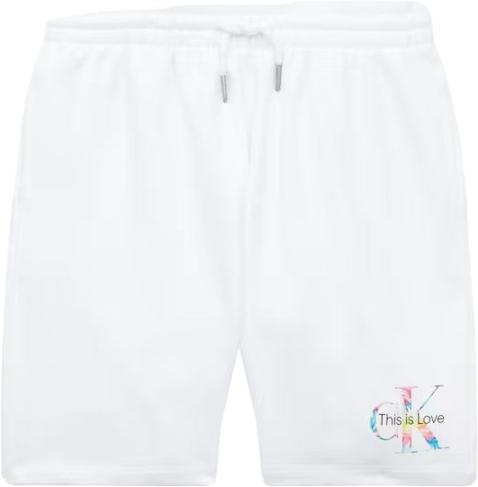 Шорты детские Calvin Klein Pride Monogram Logo Shorts Белый 146 4224₽