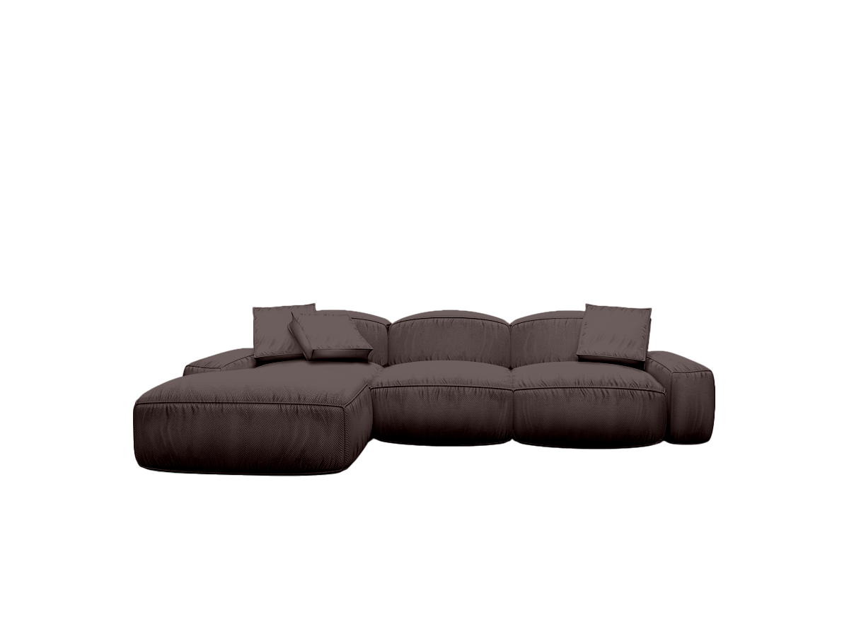 

Диван НЭНДО Баст с оттоманкой Cartier Antice 350x185x80, "Баст" с оттоманкой