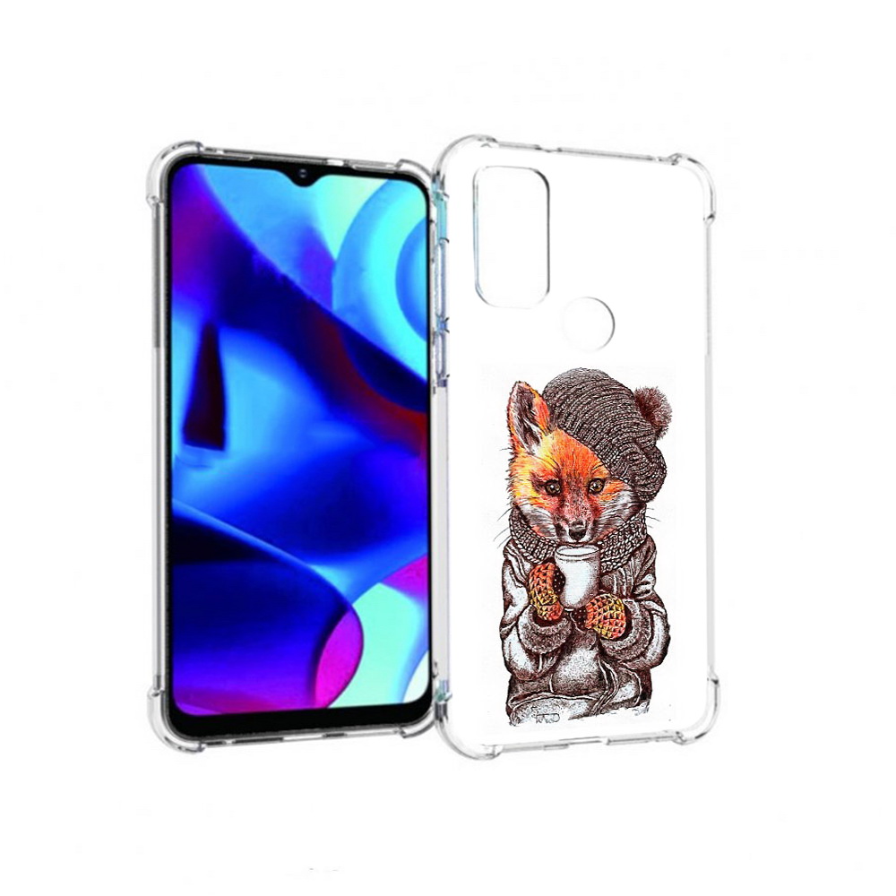 

Чехол MyPads Tocco для Motorola Moto G лиса в шапке (PT227075.349.437), Tocco