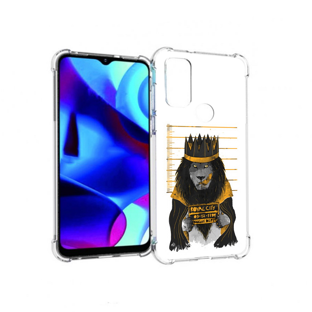 

Чехол MyPads Tocco для Motorola Moto G лев в законе (PT227075.349.435), Прозрачный, Tocco