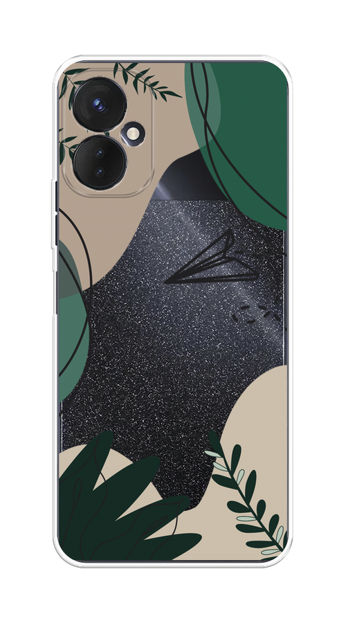 

Чехол на Tecno Spark 9 Pro "Secret Garden", Зеленый;бежевый;черный, 301950-1