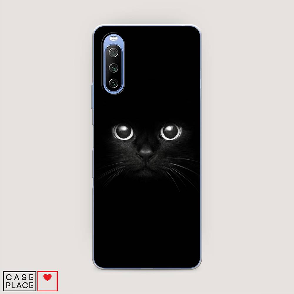 

Чехол Awog на Sony Xperia 10 III "Взгляд черной кошки", Разноцветный, 54950-1