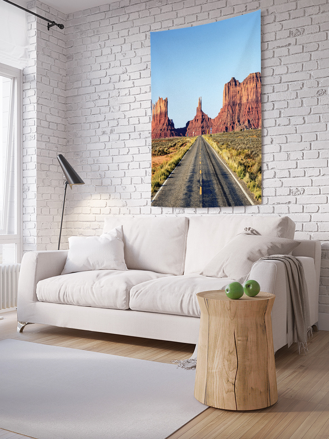 

Вертикальное фотопанно на стену JoyArty Дорога к каньонам 100x150 см, Дорога к каньонам