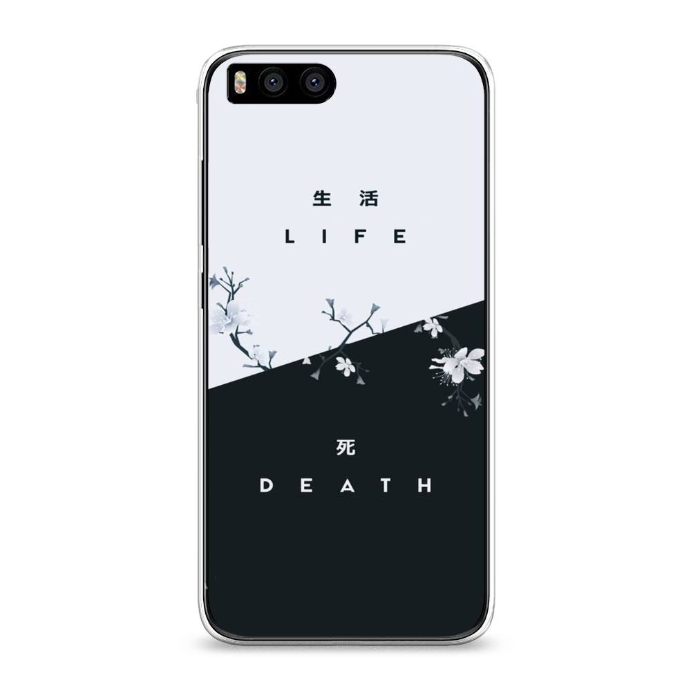 

Чехол Awog на Xiaomi Mi 6 "Life and death", Разноцветный, 30650-7