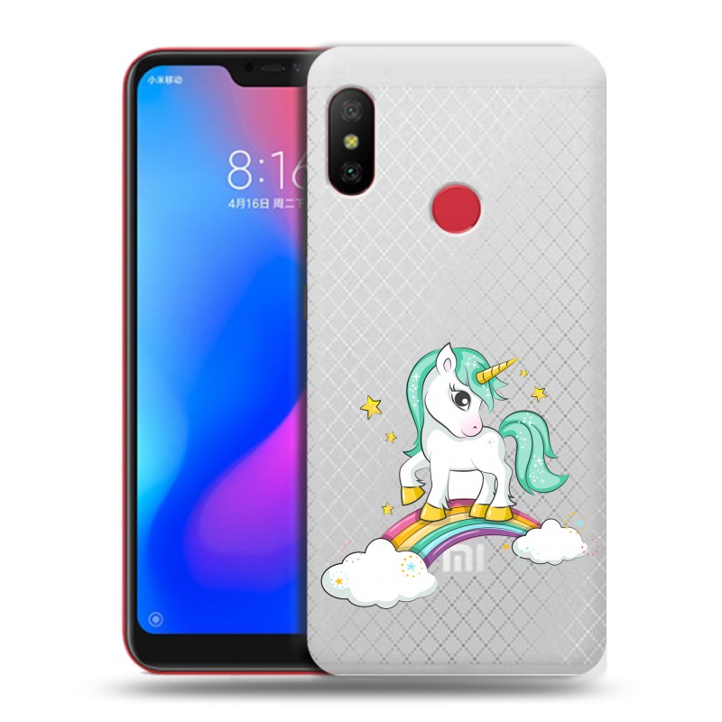 фото Прозрачный чехол для xiaomi mi a2 lite 100gadgets