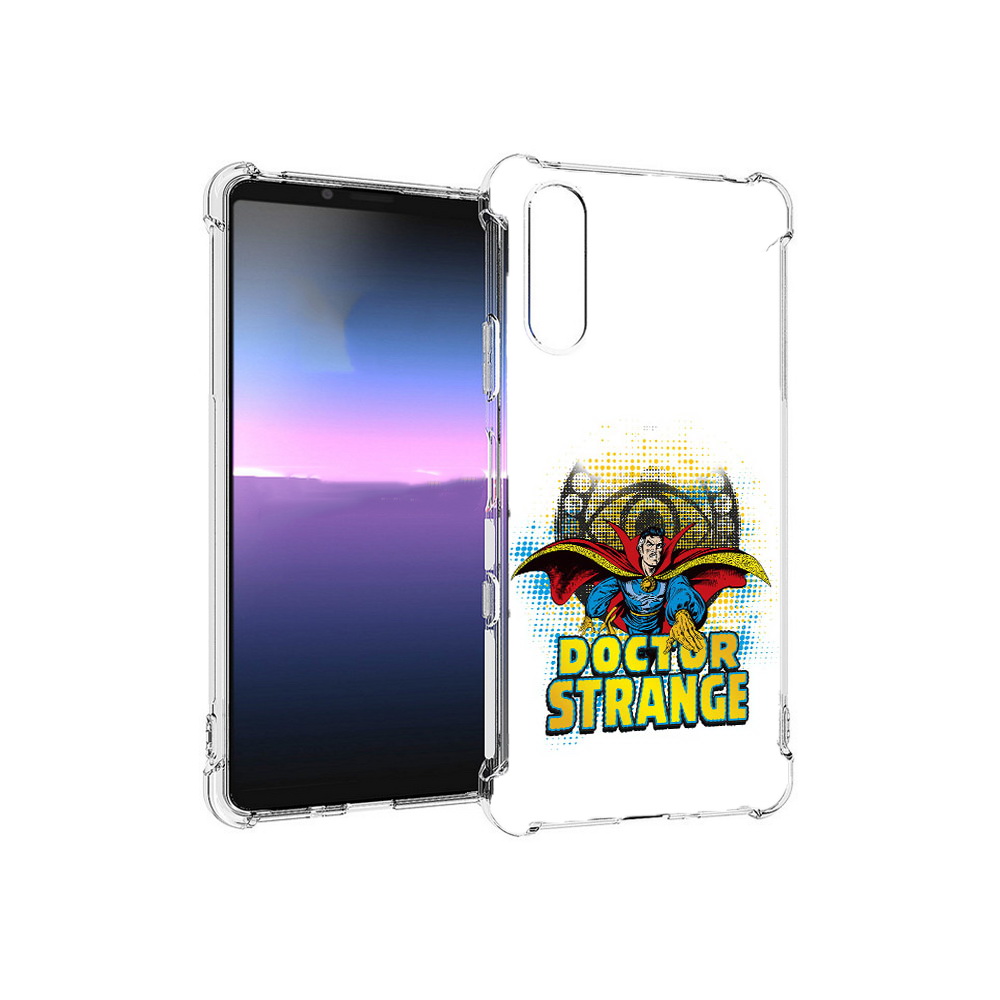 

Чехол MyPads Tocco для Sony Xperia 10 III доктор стренж рисунок (PT161504.223.335), Прозрачный, Tocco