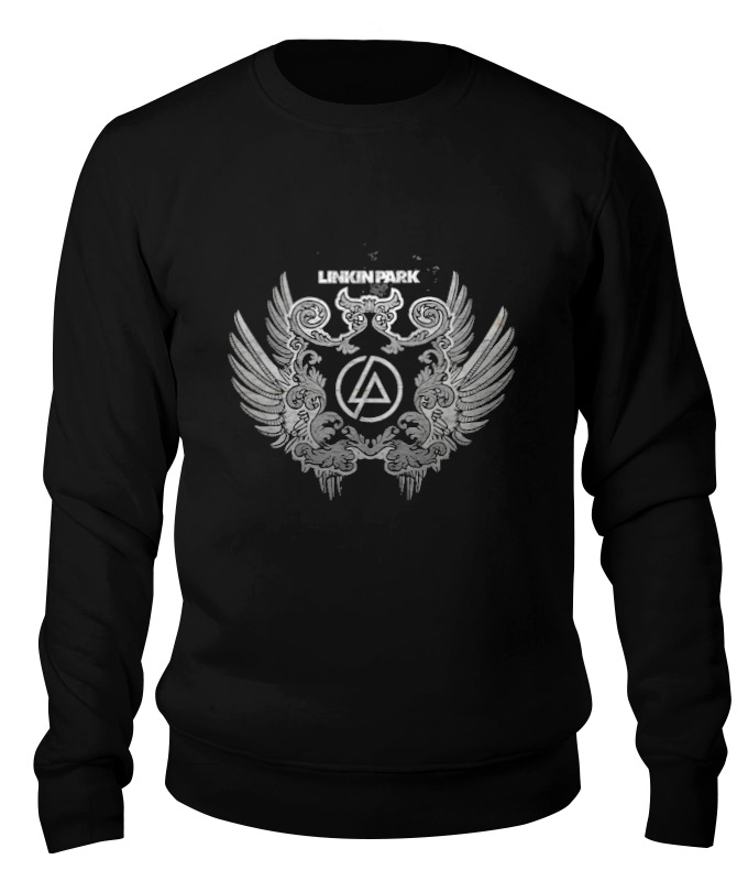 

Свитшот унисекс Printio Linkin park - logo черный M, Linkin park - logo