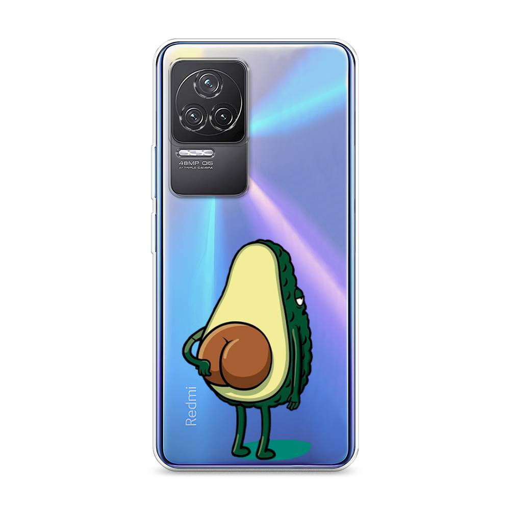 фото Силиконовый чехол "попа авокадо" на xiaomi redmi k50 awog