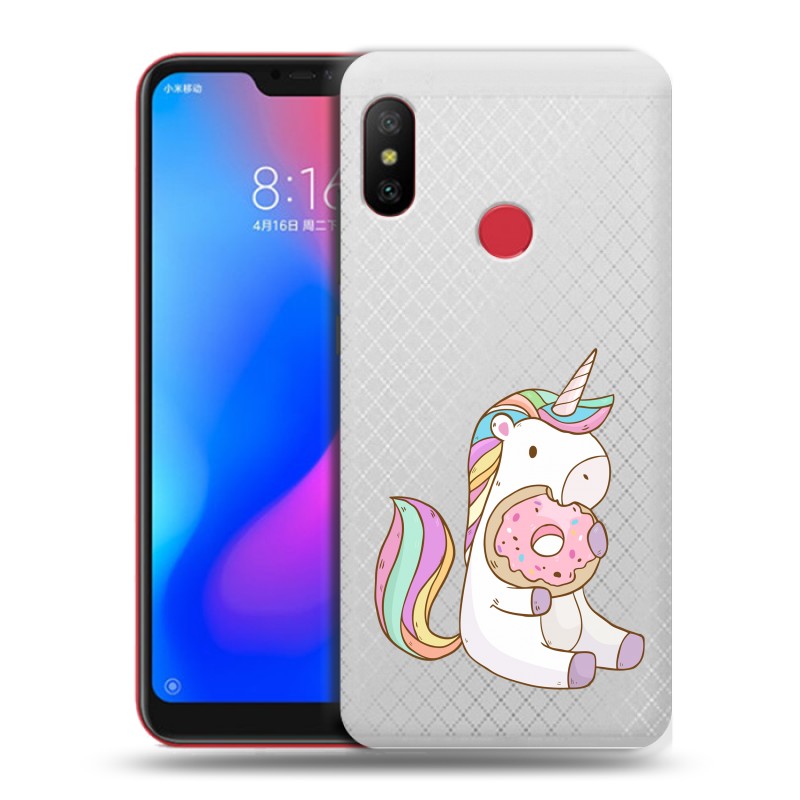 фото Прозрачный чехол для xiaomi mi a2 lite 100gadgets