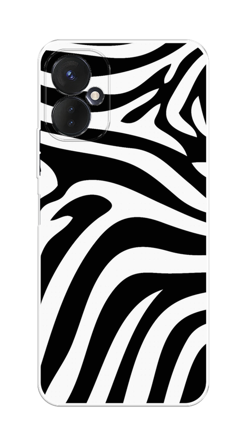 

Чехол на Tecno Spark 9 Pro "Полоски зебры", Черный;белый;бежевый, 301950-1