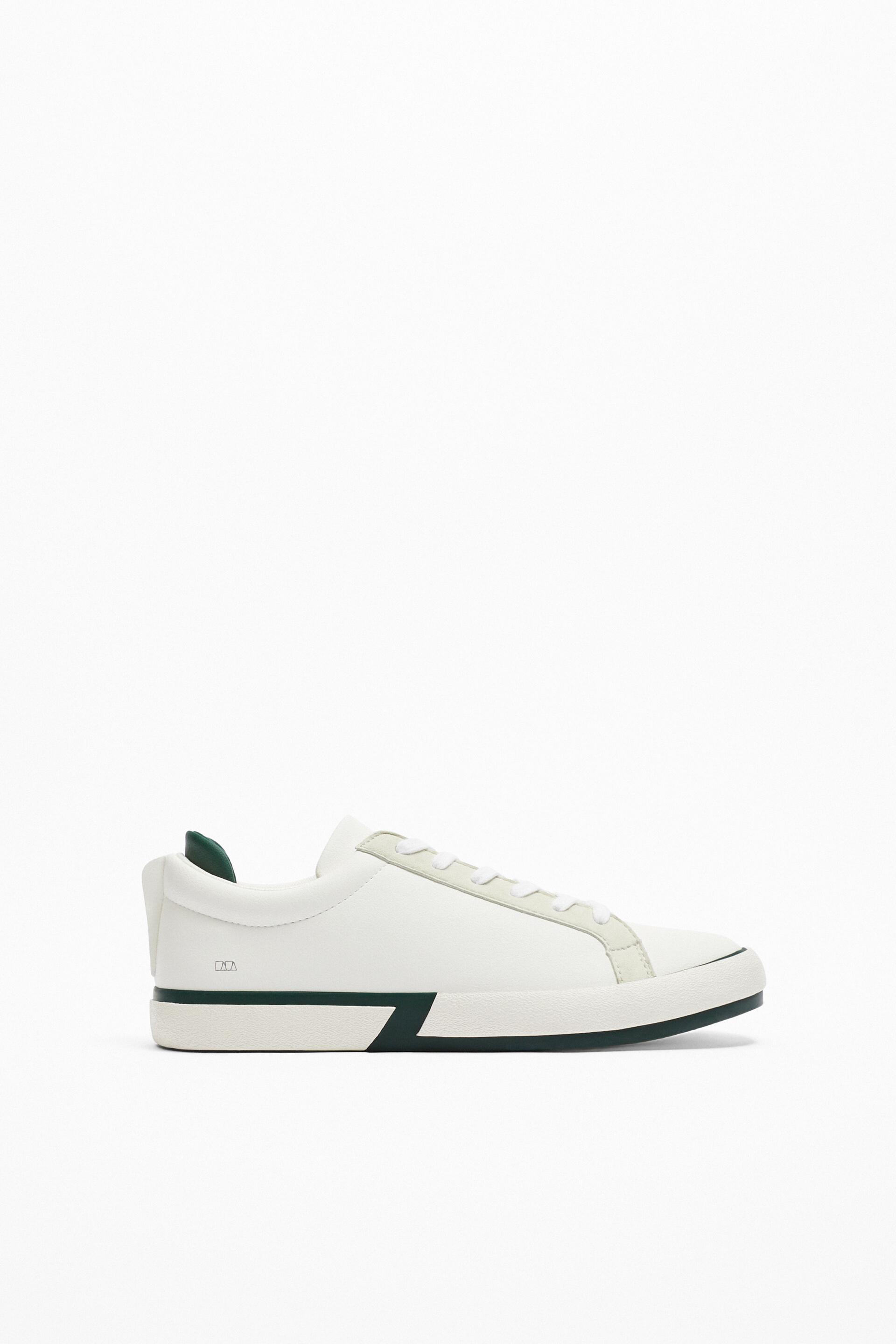 

Кеды мужские ZARA 12265920 белые 46 RU (доставка из-за рубежа), 12265920