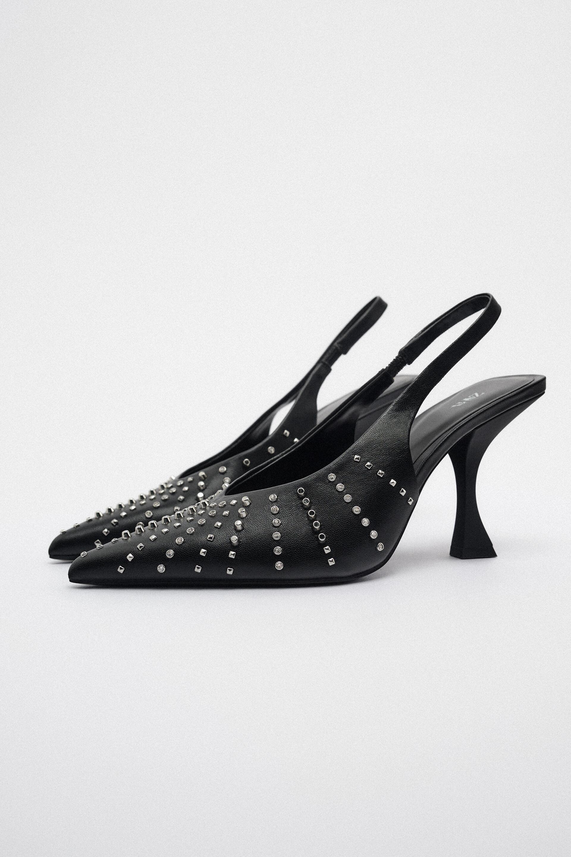 

Туфли женские ZARA 12263010 черные 37 RU (доставка из-за рубежа), 12263010