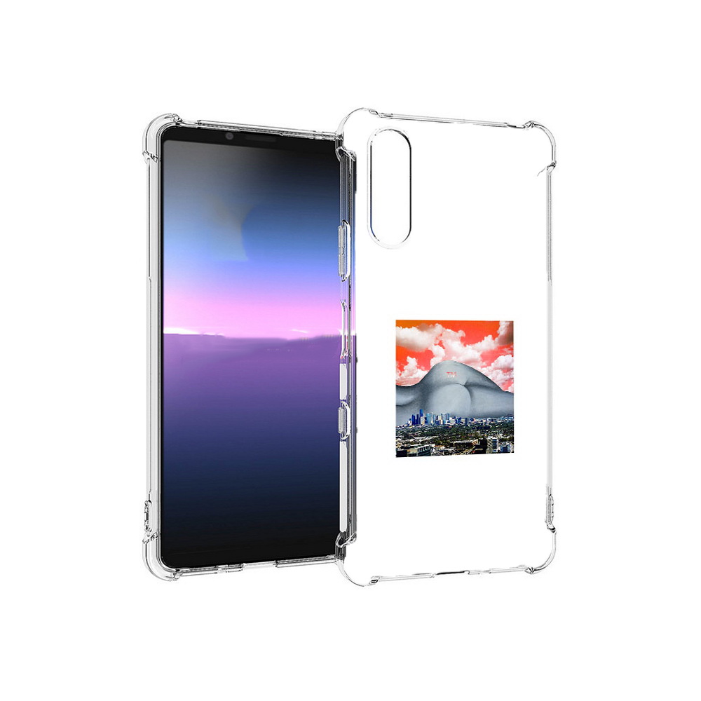 

Чехол MyPads Tocco для Sony Xperia 10 III город с девушкой на фоне (PT161504.223.297), Прозрачный, Tocco