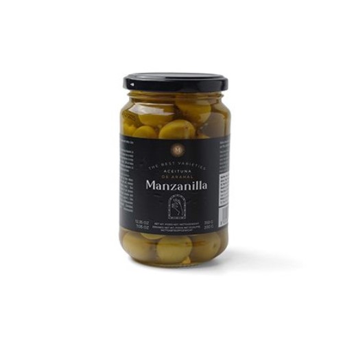 

Оливки Don Gastronom Манзанилья зеленые крупные с косточкой 350 г