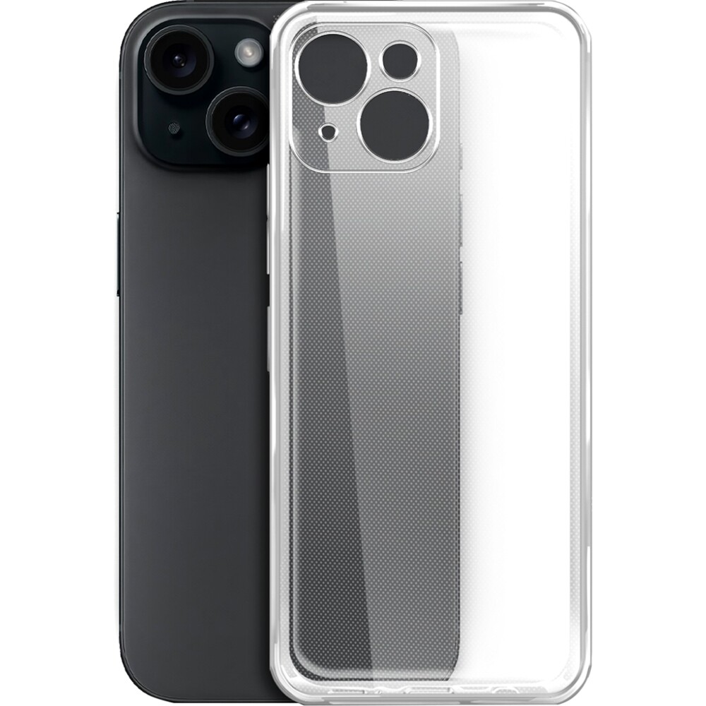 Клип-кейс BoraSCO Silicone для Apple iPhone 15 Transparent