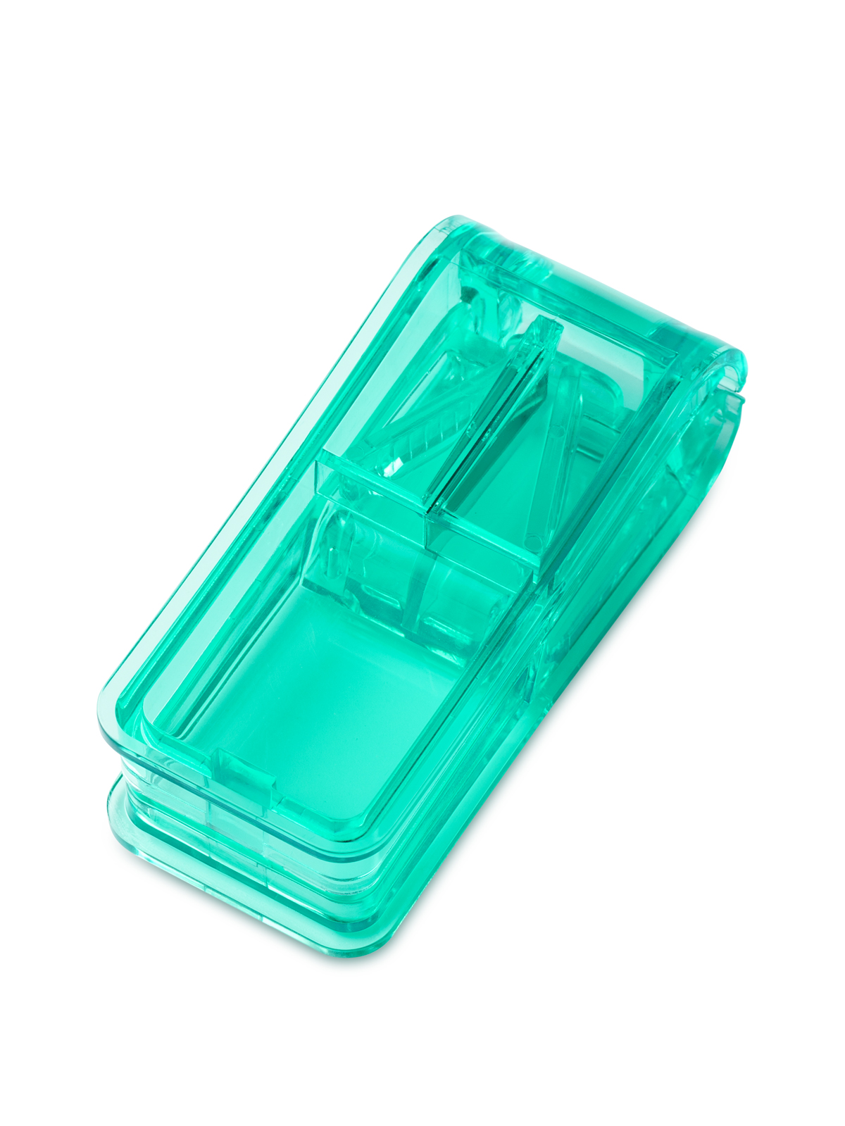 Таблетница Birdhouse делитель таблеток зеленый