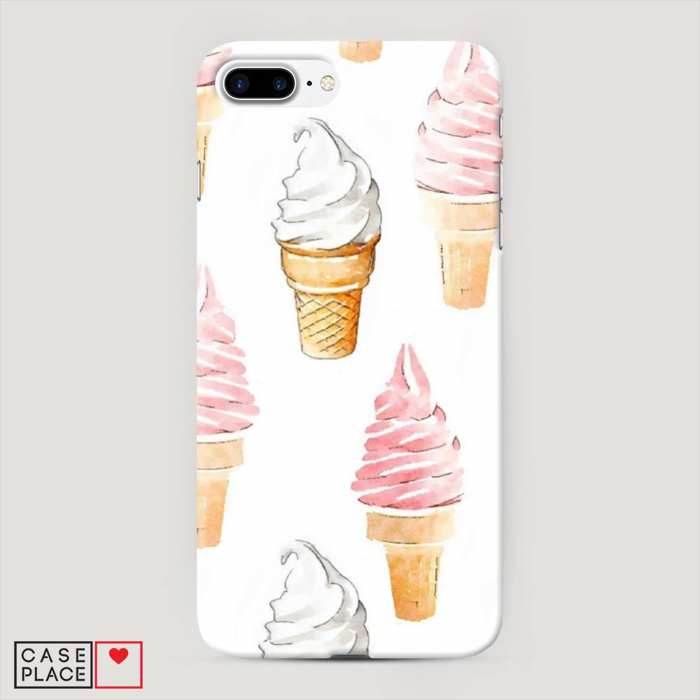 

Пластиковый чехол "Нарисованное мороженое" на Apple iPhone 8 Plus, 10920-7