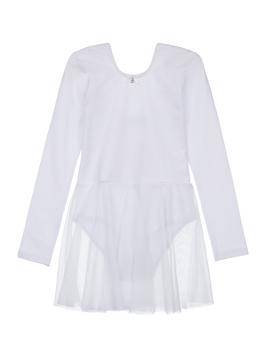 

Купальник гимнастический детский PlayToday 22127143 цв. белый р. 152, 22127143