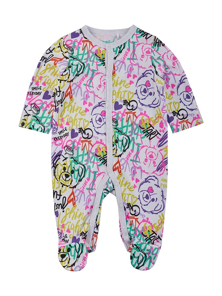 

Комбинезон детский Kari Baby AW24B05902701, белый, 56, 234434