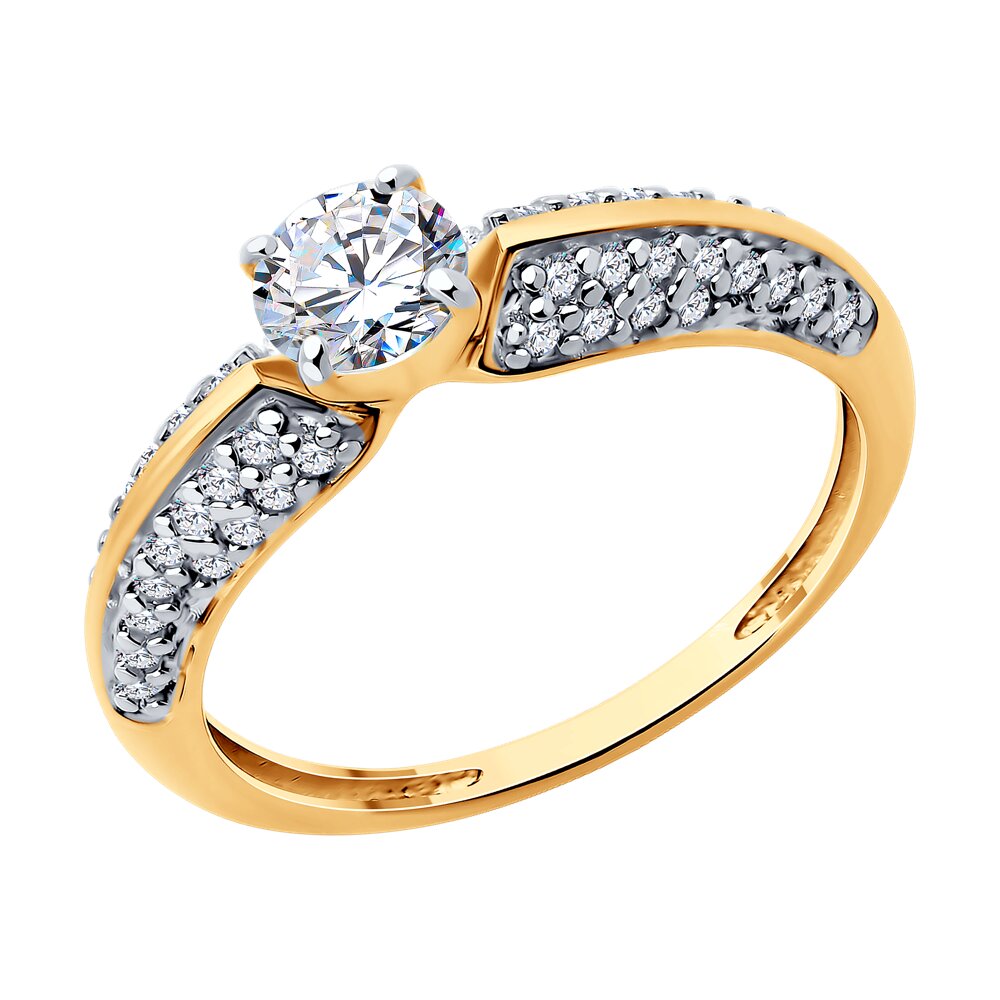 

Кольцо из серебра р. 16 Diamant 93-110-02130-1, фианит, 93-110-02130-1