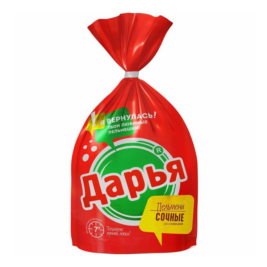 

Пельмени Дарья Сочные со сливками 700 г