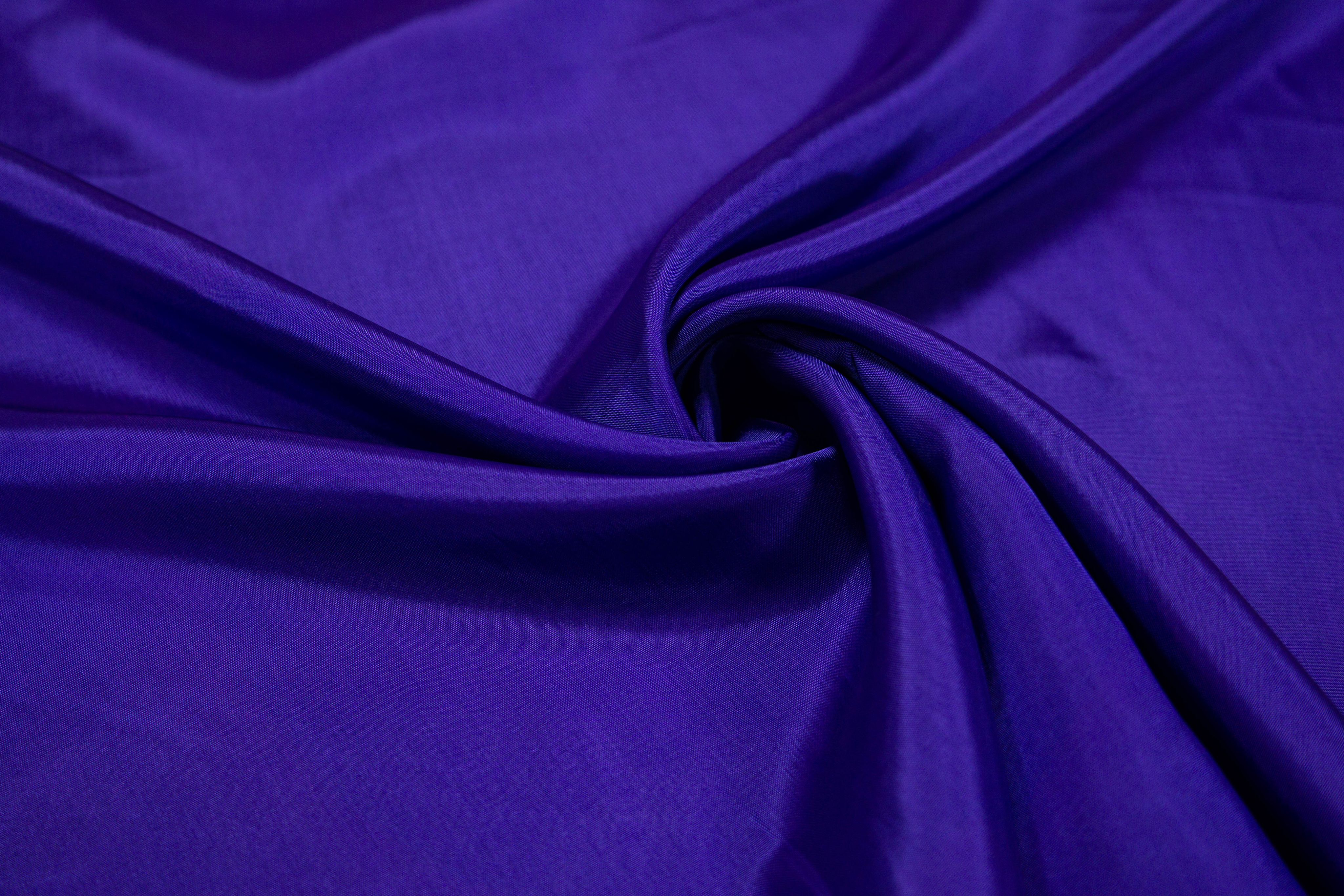 

Ткань UNOFABRIC BEAB204 Подкладочная сине-фиолетовая. Ткань для шитья 100x136 см, Фиолетовый