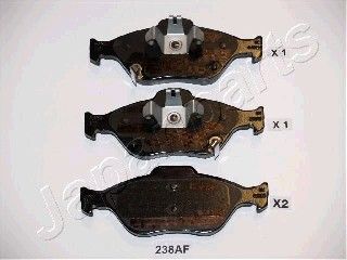 

Тормозные колодки Japanparts дисковые PA238AF
