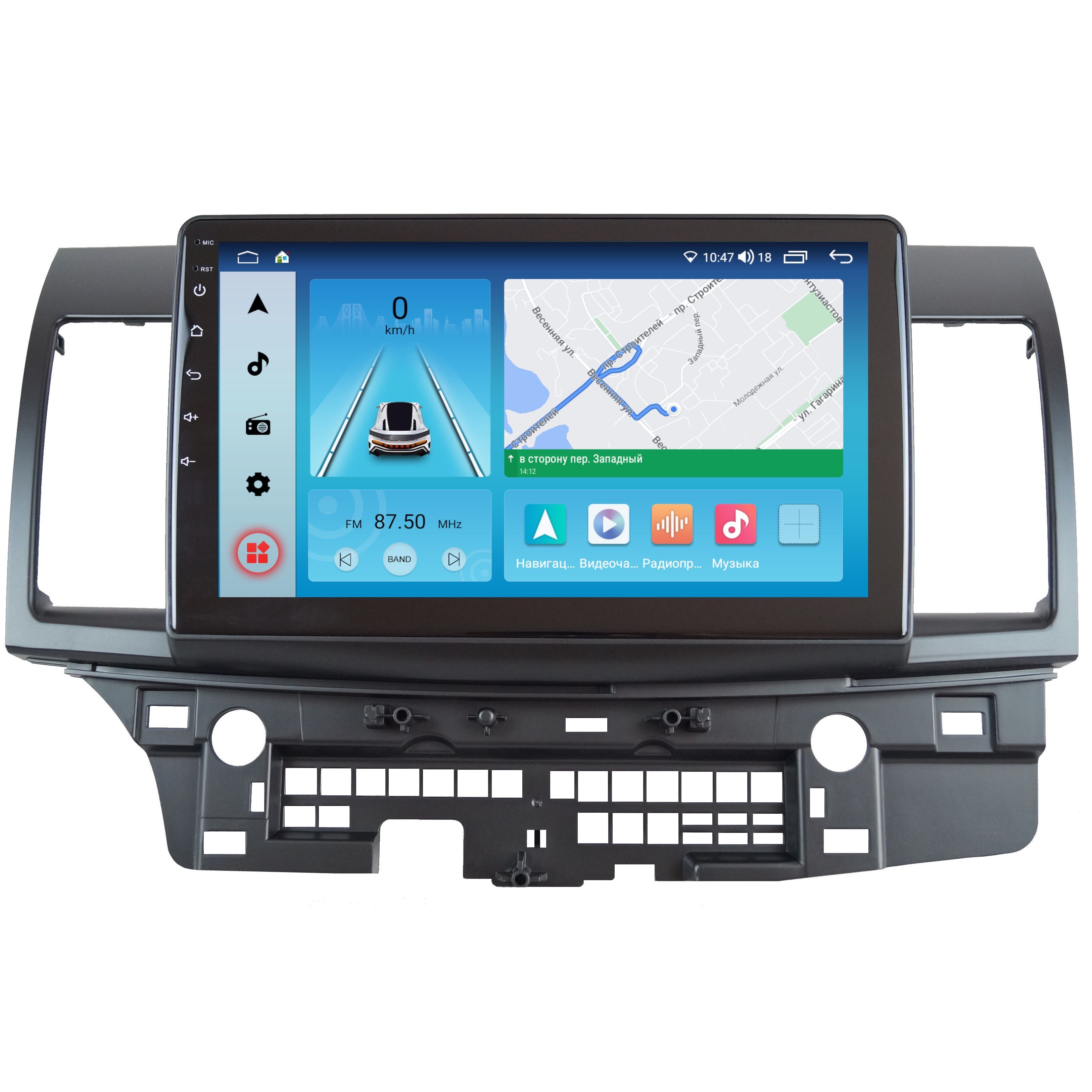 Автомобильная Магнитола EpicAuto T18 Mitsubishi Lancer 10 2007-2018 - Android 13 3050000₽