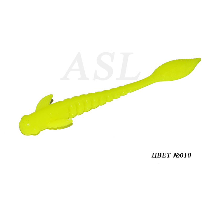 

Силиконовая приманка ASL Вьюн цв. 010 L-7,5см 7шт/уп, Вьюн