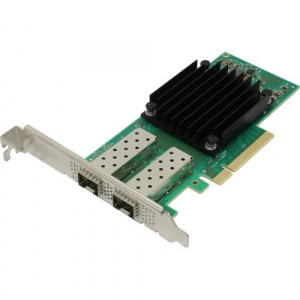 фото Сетевой адаптер mellanox pcie 25gb dual port melmcx512a-acat