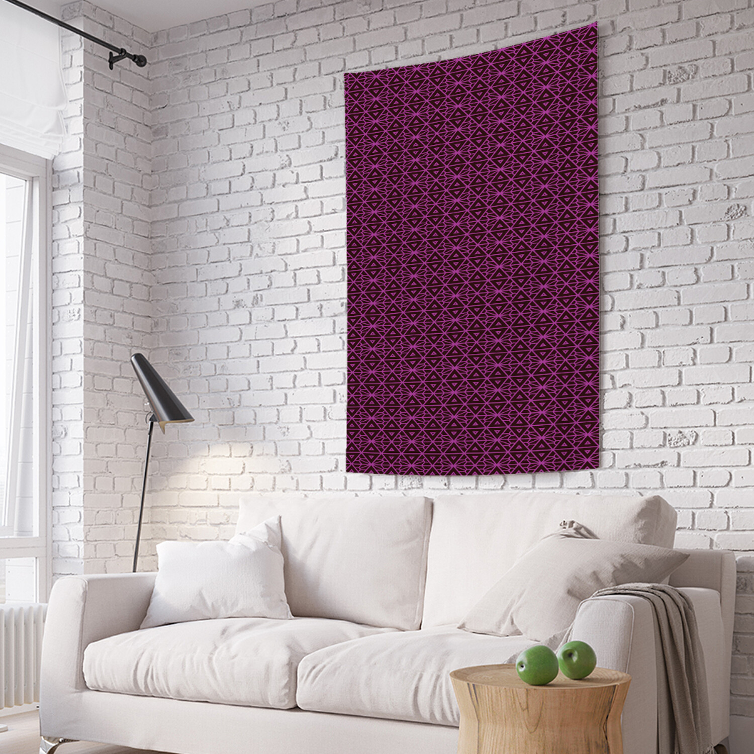 

Вертикальное фотопанно на стену JoyArty Ромбы в сетках 150x200 см, Ромбы в сетках