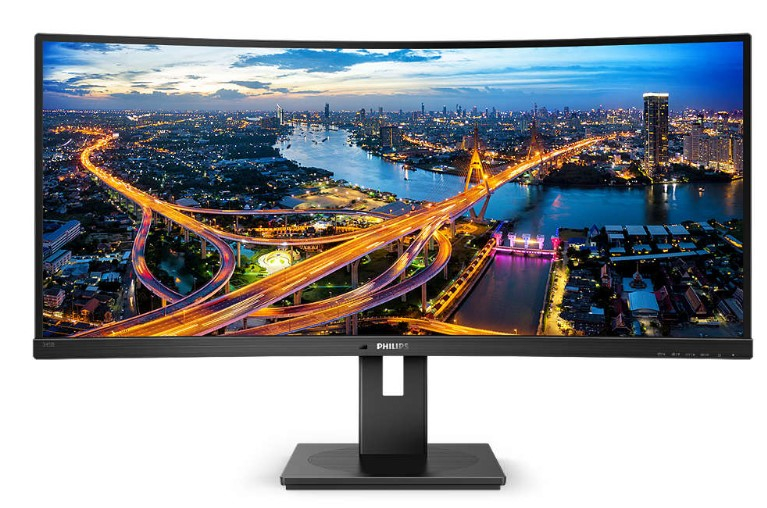 34" Монитор Philips 346B1C (00/01) Black 100Hz 3440x1440 VA