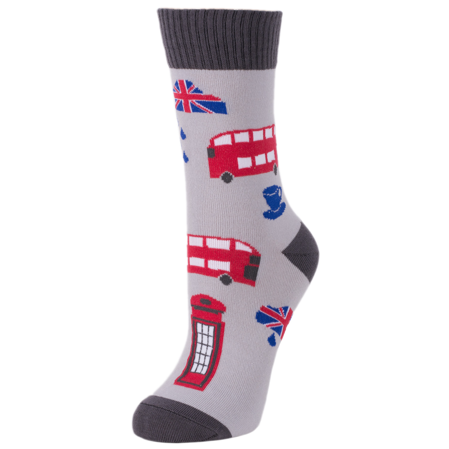 

Носки женские MoscowSocksClub WNM-56 серые 23-25 (36-39), WNM-56