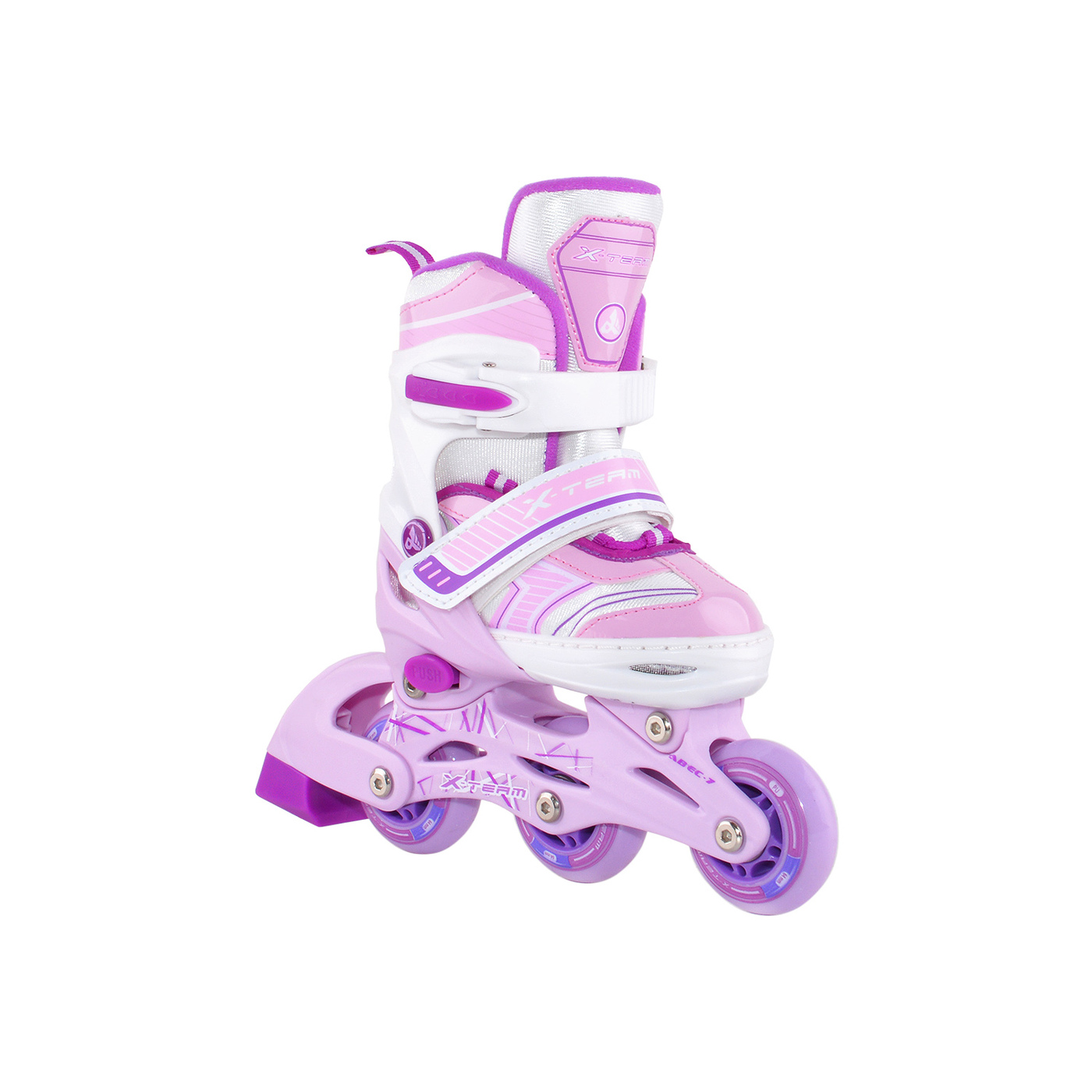 фото Раздвижные роликовые коньки alpha caprice x-team violet (xs)