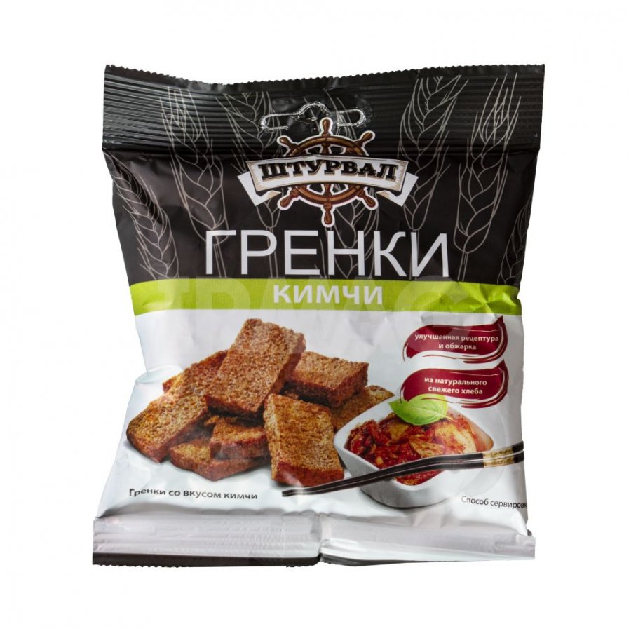 Гренки Штурвал со вкусом кимчи, 40 г