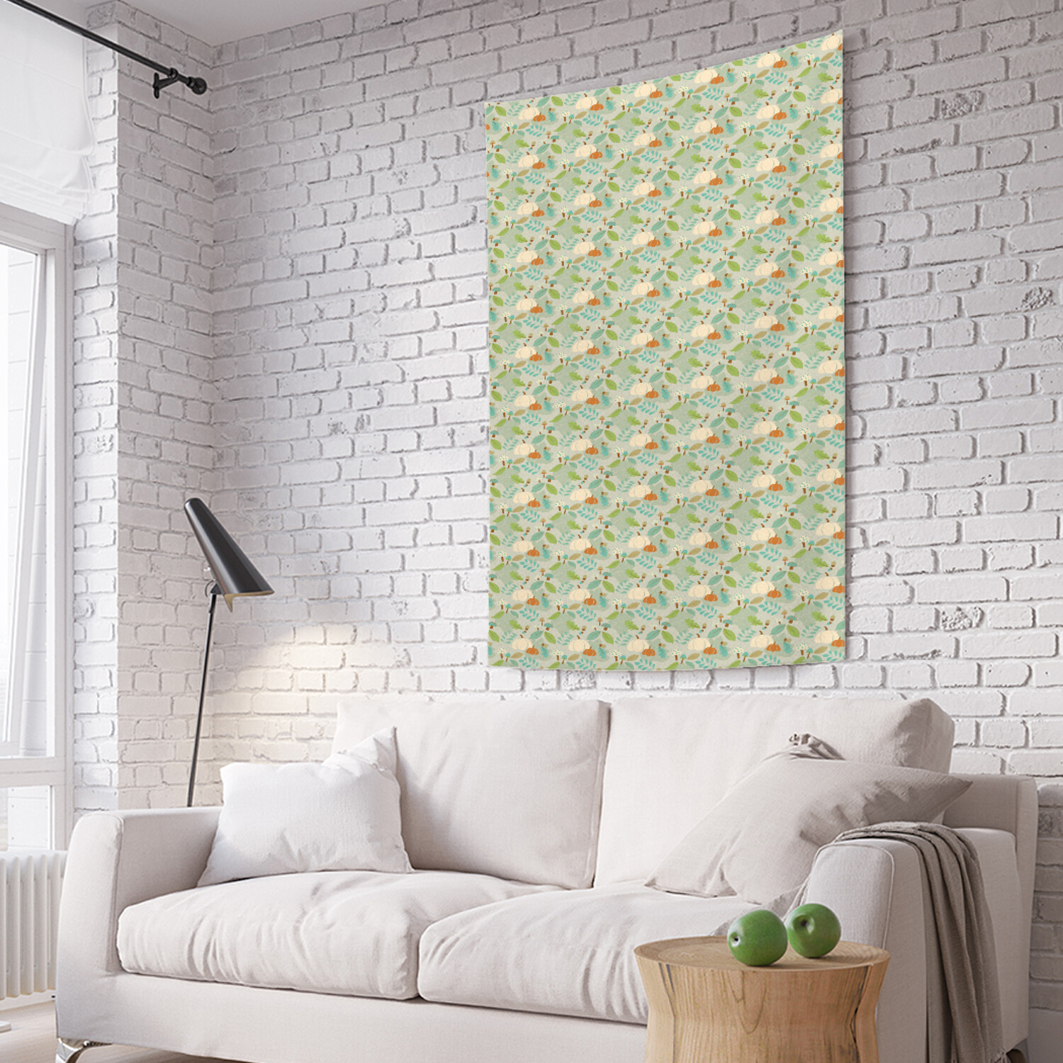 

Вертикальное фотопанно на стену JoyArty Тыквенная осень 150x200 см, Тыквенная осень