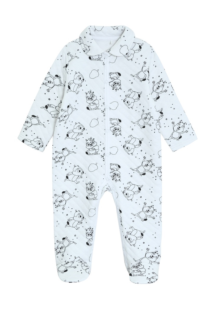 

Комбинезон детский Kari Baby AW24B10203206, белый, 74, 234569