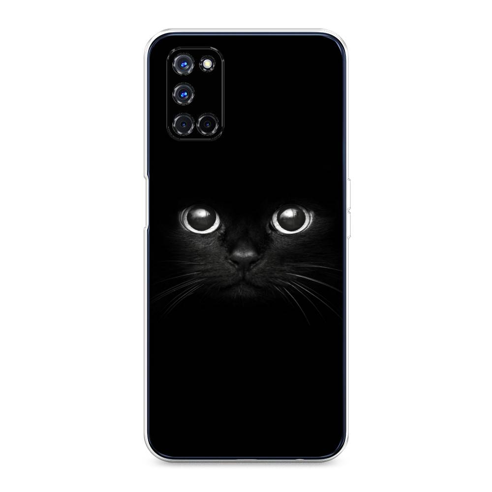 

Чехол Awog на Oppo A52 "Взгляд черной кошки", Разноцветный, 253150-1