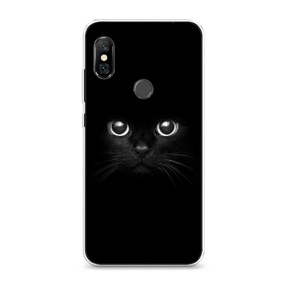 

Чехол Awog на Xiaomi Redmi Note 6 Pro "Взгляд черной кошки", Разноцветный, 34650-1