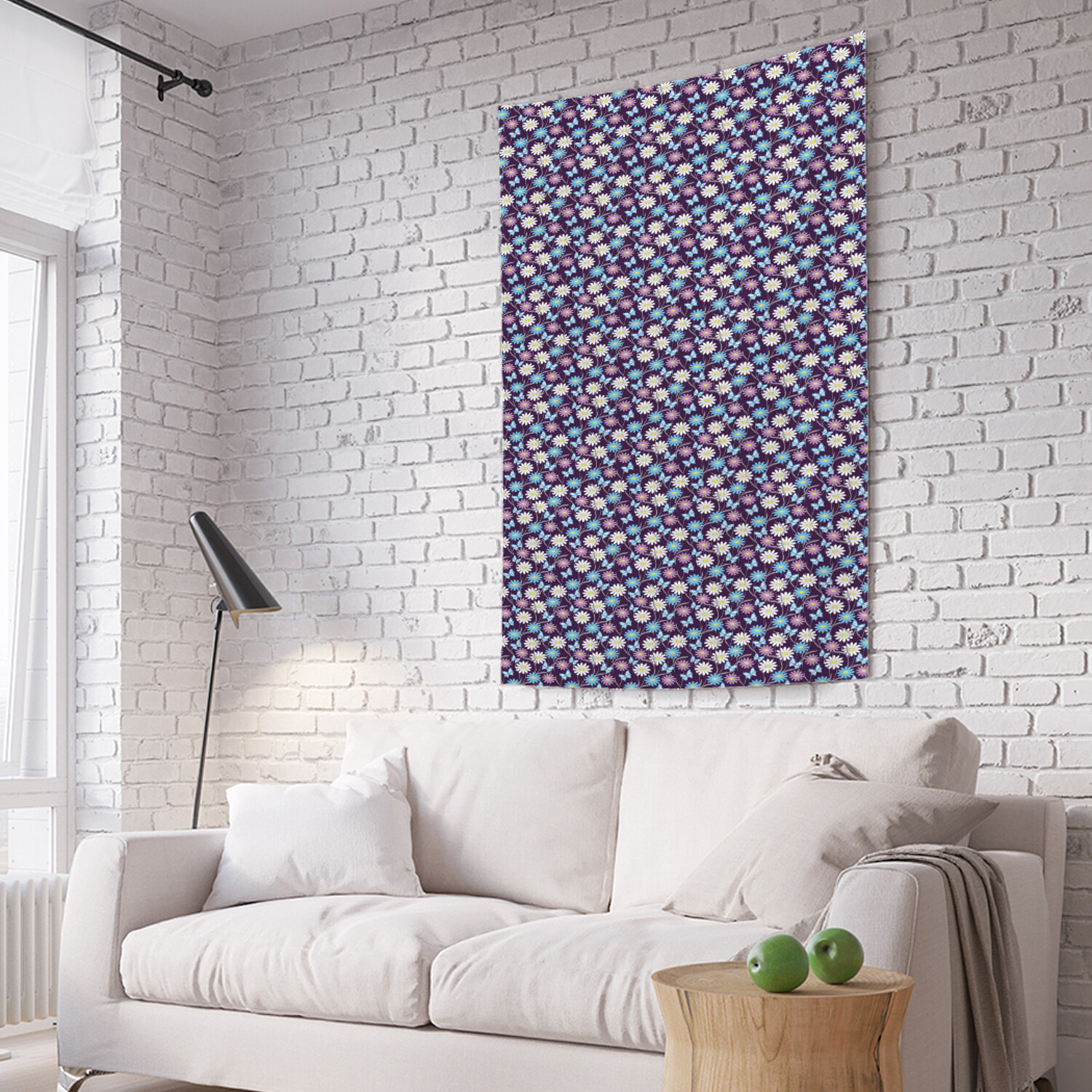 

Вертикальное фотопанно на стену JoyArty Ромашки и бабочки 150x200 см, Ромашки и бабочки