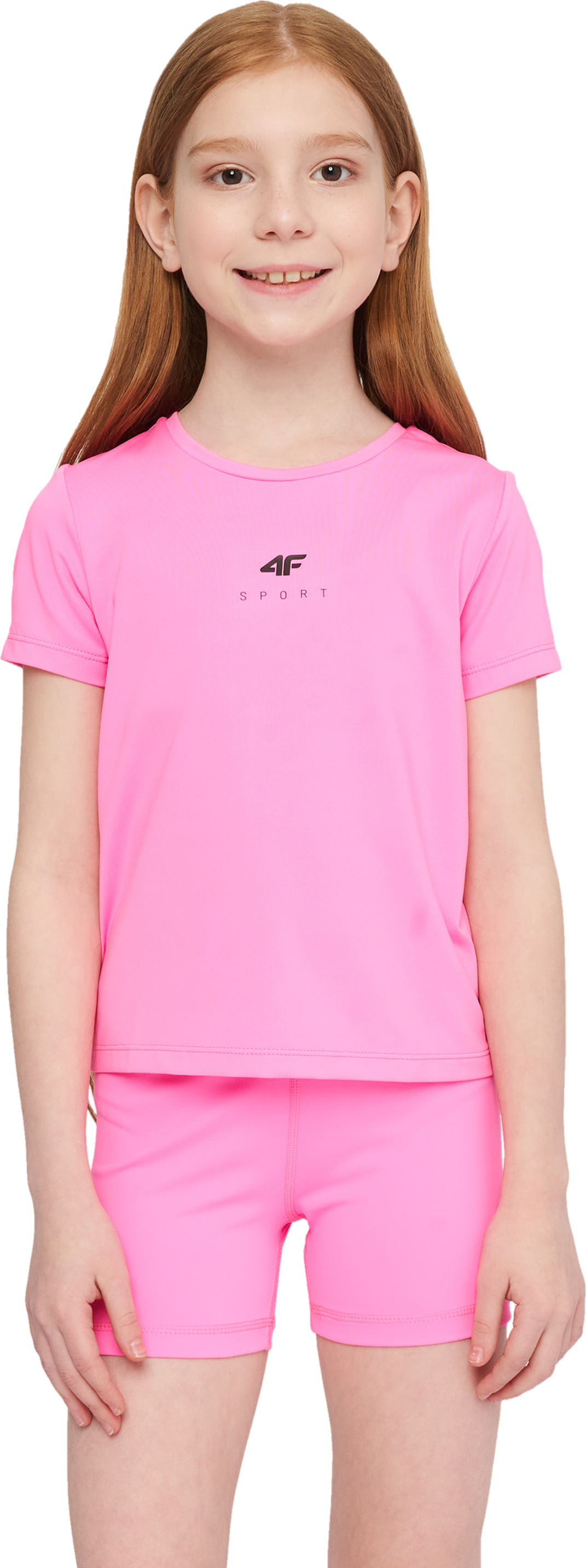 Футболка детская 4F TSHIRT FNK  F157, Розовый, 134