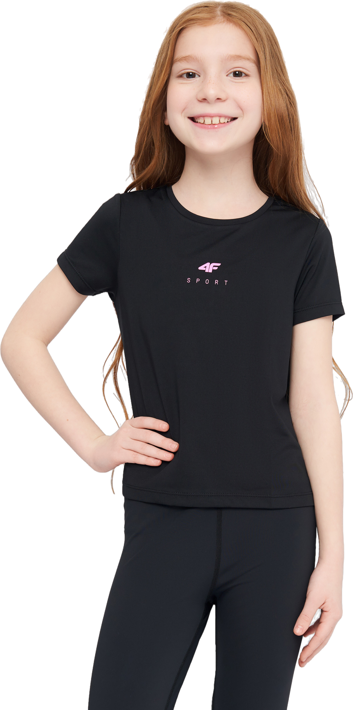 Футболка детская 4F TSHIRT FNK  F157, Черный, 146