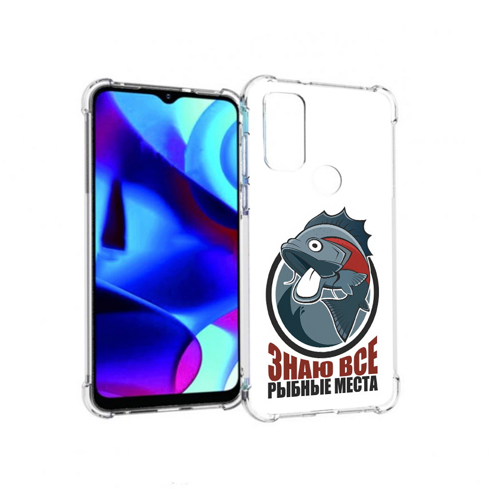 

Чехол MyPads Tocco для Motorola Moto G знаю все рыбные места (PT227075.349.367), Прозрачный, Tocco