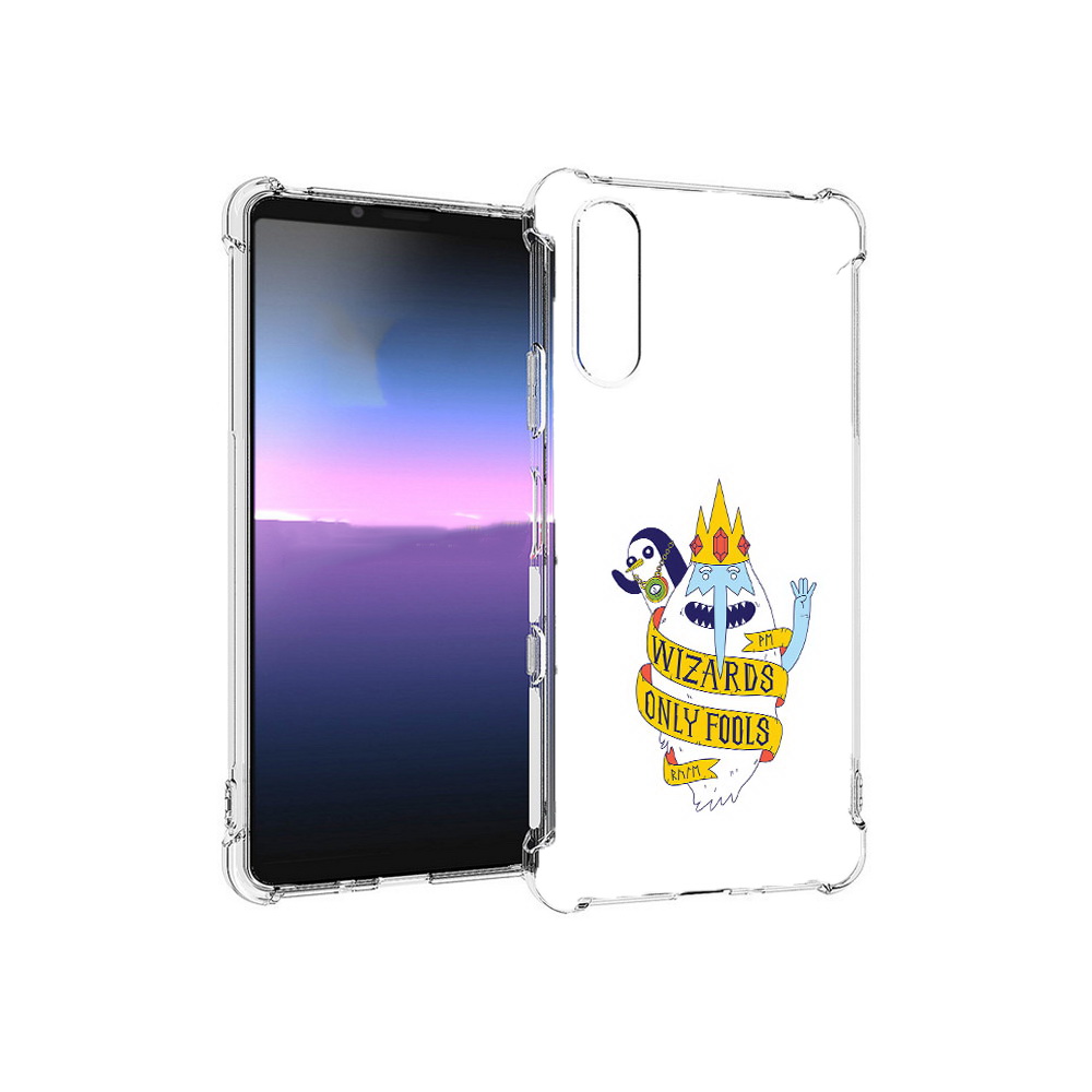 Чехол MyPads Tocco для Sony Xperia 10 III время приключений снежный король