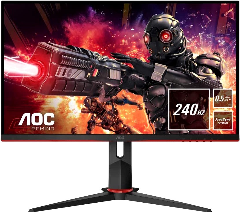 23.8" Монитор AOC 24G2ZU Black 240Hz 1920x1080 IPS черный
