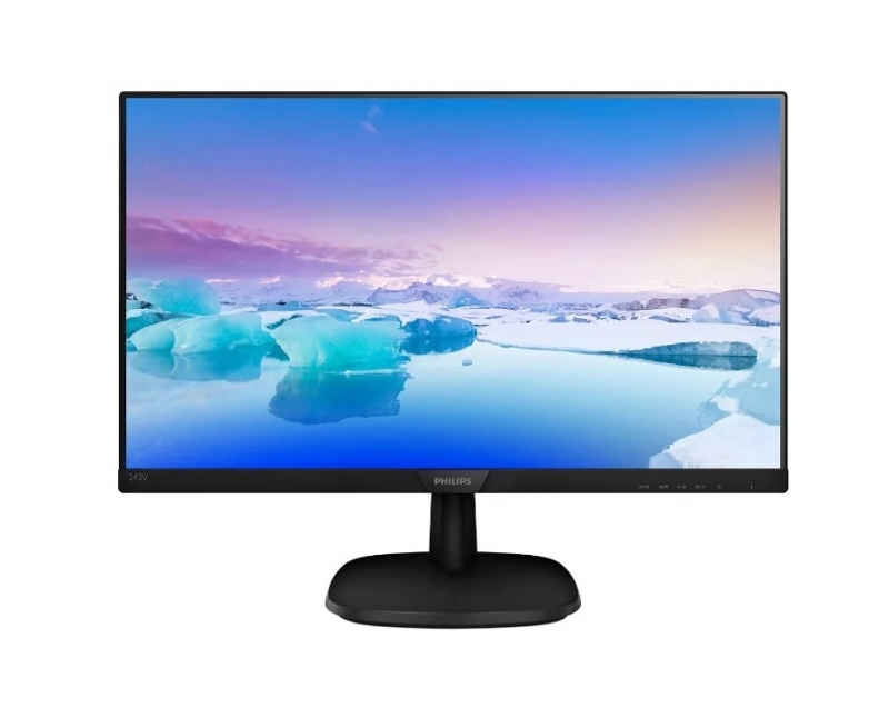 фото Монитор philips 23.8" black (243v7qsb (00/01))