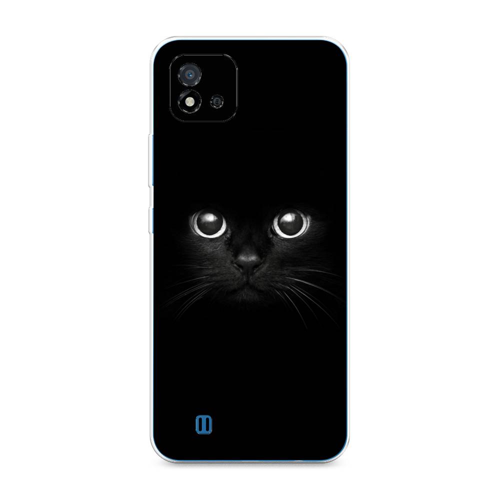 

Чехол Awog на Realme C20 "Взгляд черной кошки", Разноцветный, 254850-1