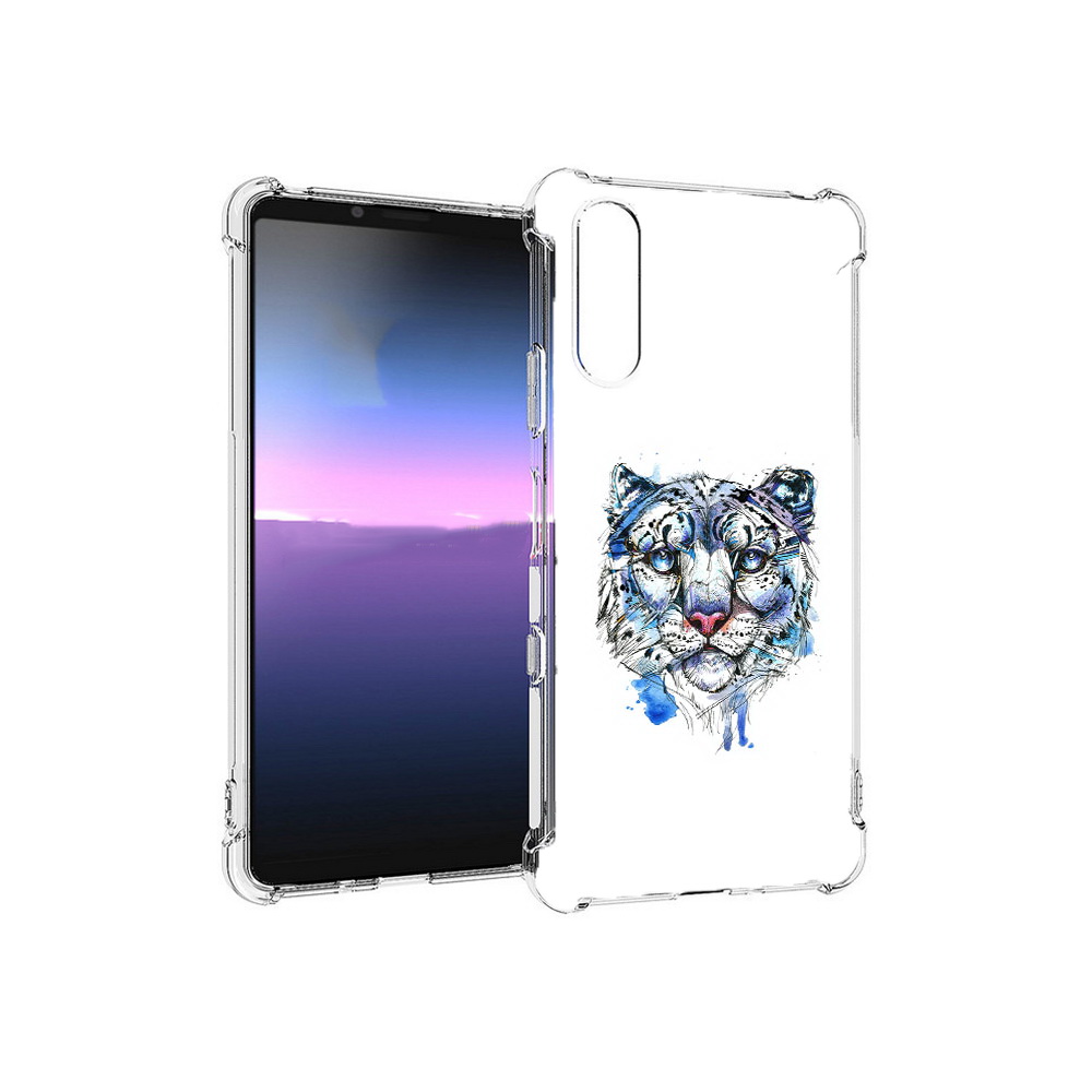 

Чехол MyPads Tocco для Sony Xperia 10 III водяной тигр (PT161504.223.263), Прозрачный, Tocco