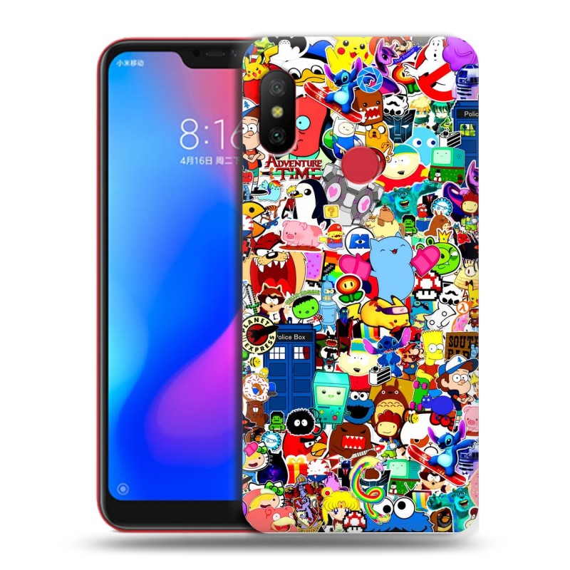 фото Пластиковый транспарентный чехол для xiaomi redmi 6 pro/mi a2 lite 100gadgets