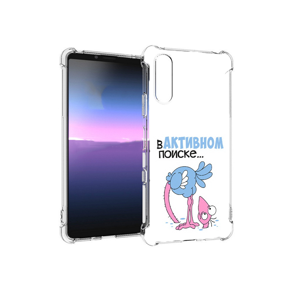 

Чехол MyPads Tocco для Sony Xperia 10 III в активном поиске (PT161504.223.255), Прозрачный, Tocco